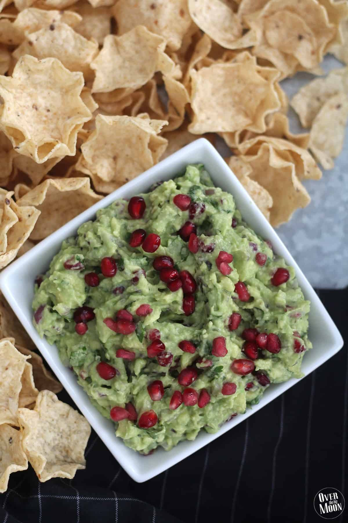 This Pomegranate Guacamole is such a fun change from a traditional guacamole! Especially during the holidays! Check it out! Recipe at http://ift.tt/WmLPlt!