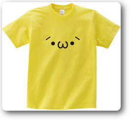 ショボーン オリジナルtシャツ 顔文字tシャツ 広告センター