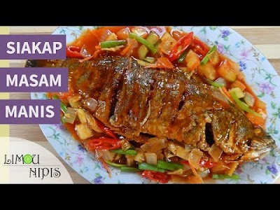 Resepi Ikan Siakap Masak Merah