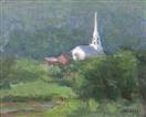 Stowe Community Church in the Morning, 2007