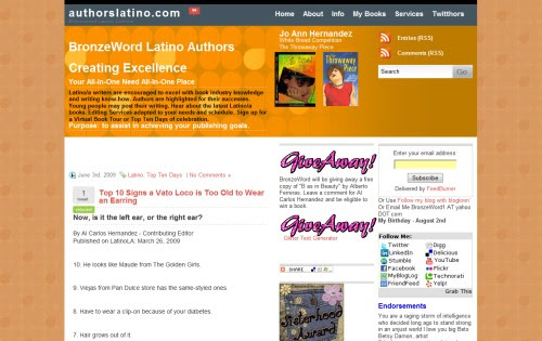 BronzeWord Latino Authors