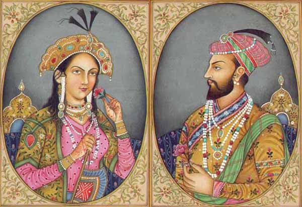 shah jahan and his wife
