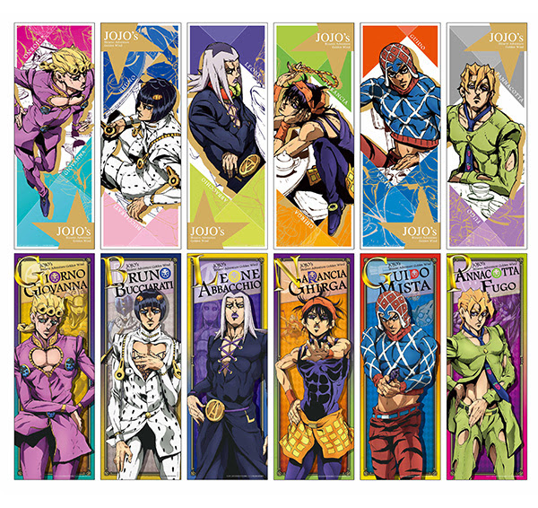 ジョジョの奇妙な冒険 ダイヤモンドは砕けない キャラポスコレクション Goods Tvアニメ ジョジョの奇妙な冒険 黄金の風 公式サイト
