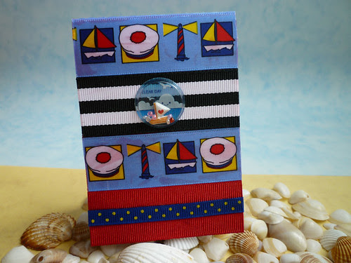 sailor ribbon notebook
