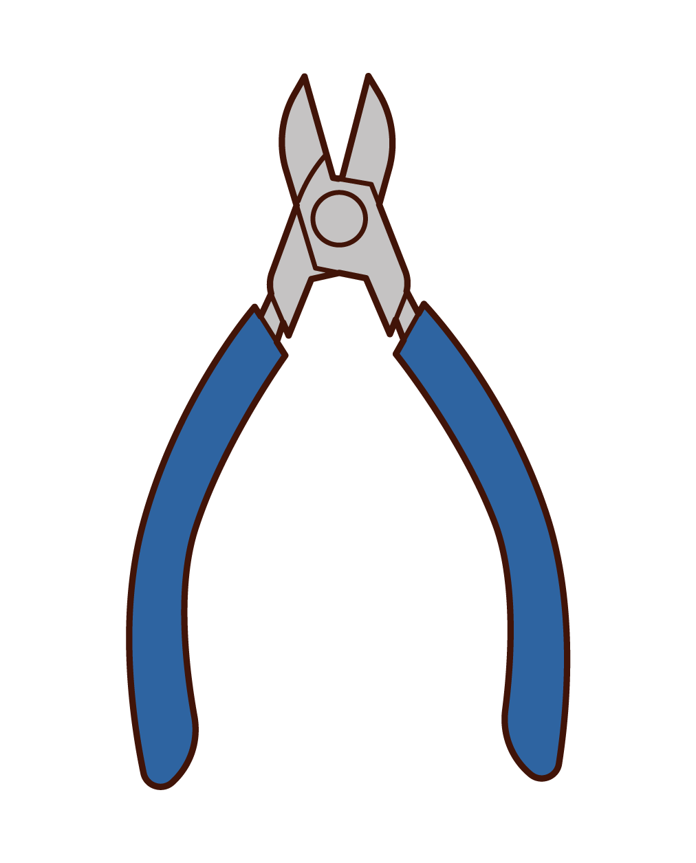 ニッパーのイラスト フリーイラスト素材集 Kukukeke