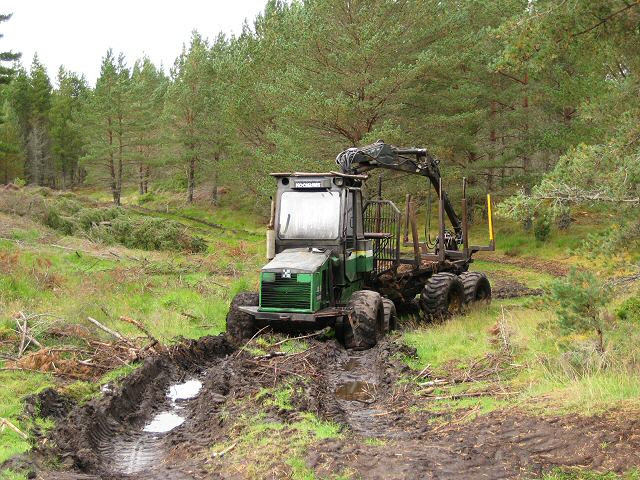 File:Tractor in the mud - geograph.org.uk - 578481.jpg