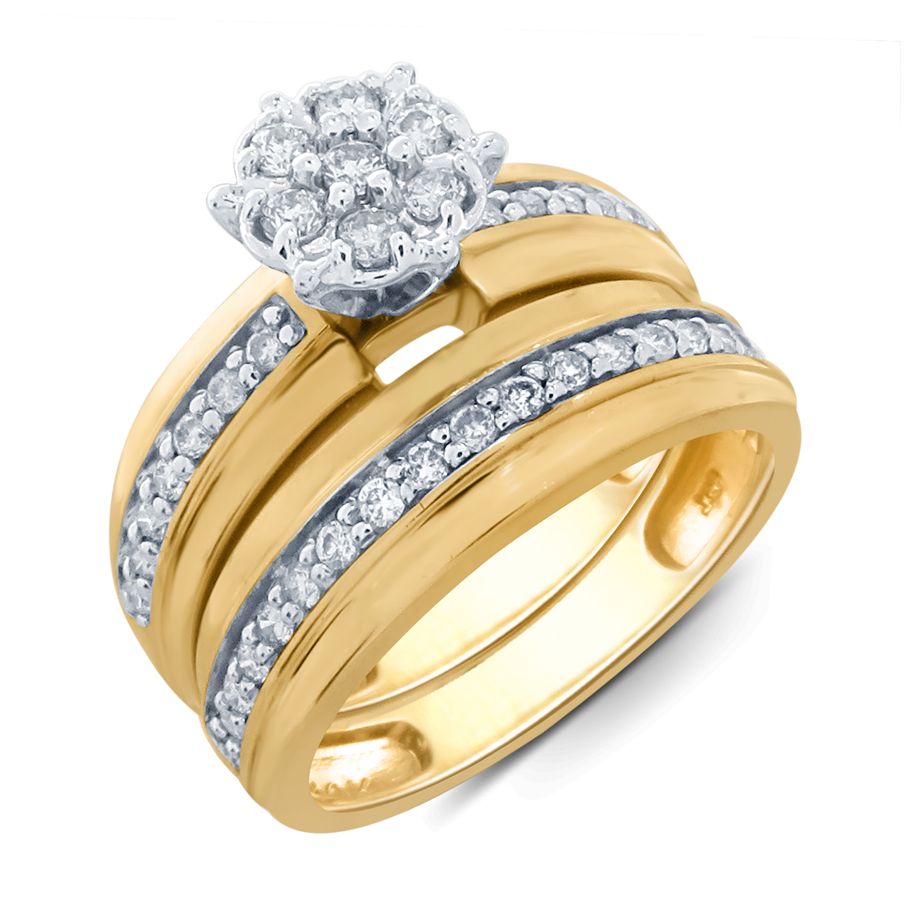 Wedding Bridal Ring Set Kmart com Wedding Bridal Ring Set Kmart com