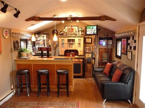 mrbowenz brew shed slash pub awesome man cave shed