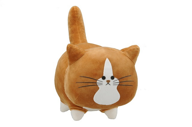 勢い止まらず 鴻池剛と猫のぽんた がぬいぐるみ まくらクッションになってもふてぶてしい オタ女