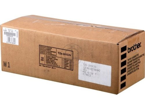 Brother P-Touch 7600 VP (TZE-241 CIV) - original - P-Touch black white - 18mm x 8m