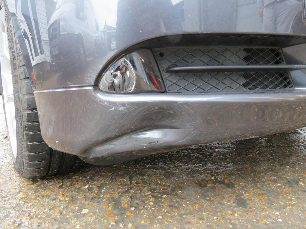 Damaged bumpers are a regular part of our repair programme
