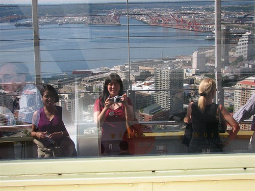 Space Needle reflection