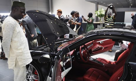 Nigeria porsche showroom