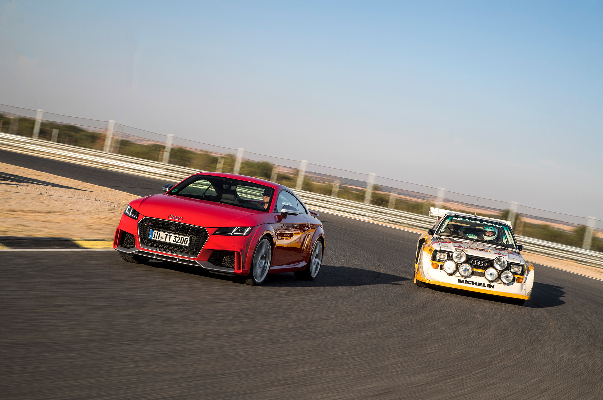 2017 Audi TT RS and Audi Rally Car 02