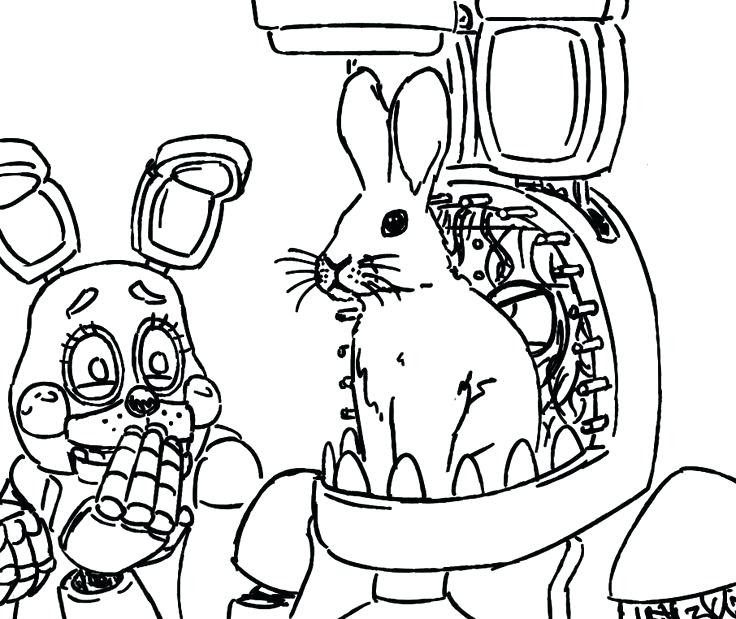 31 Fnaf Bonnie Coloring Pages