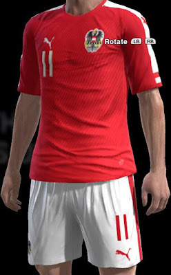 Austria EURO 2016 kits