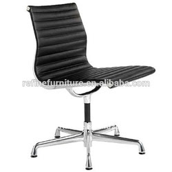 Leather Office Chair Without Wheels Rf-s072m - Buy Office Chair ...