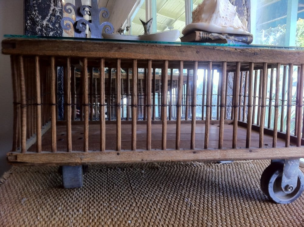 Coffee table from repurposed chicken coop | Yelp