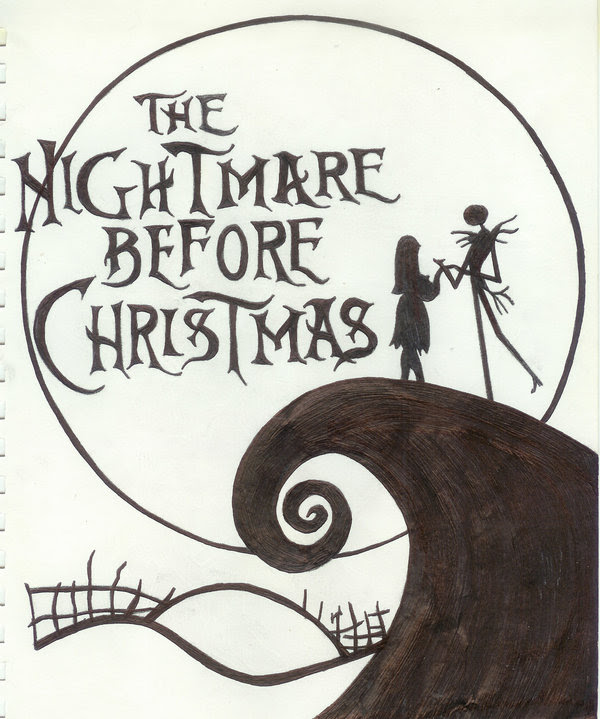 Nightmare Before Christmas Drawing