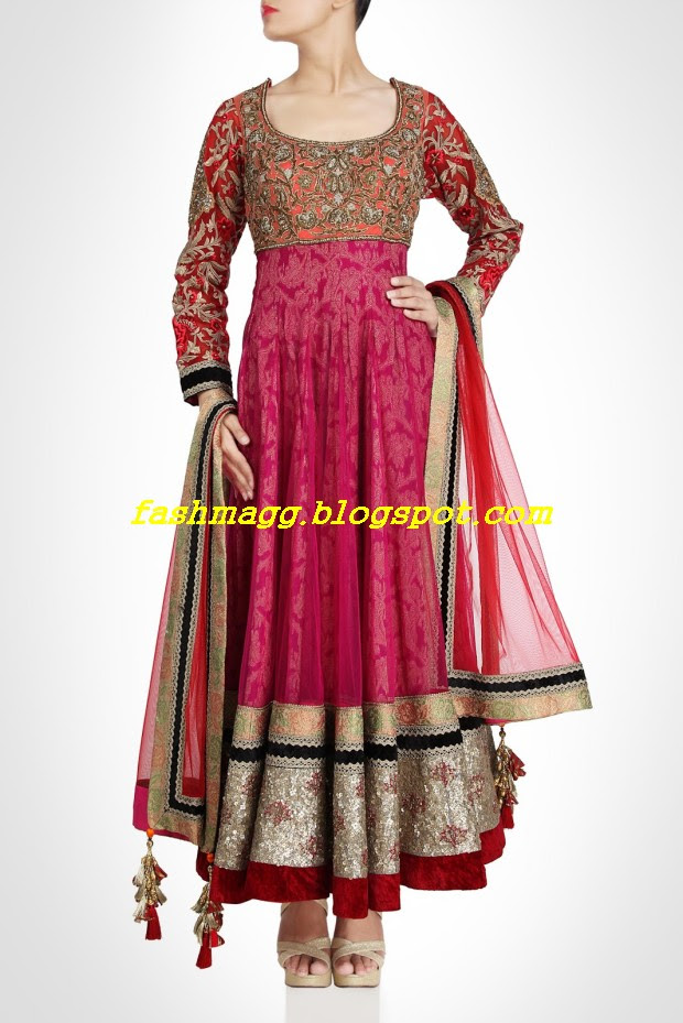Amazing-Bridal-Wear-Indian-Fashionable-Dress-Designs-for-Cute-Girls-10 Amazing-Bridal-Wear-Indian-Fashionable-Dress-Designs-for-Cute-Girls-10