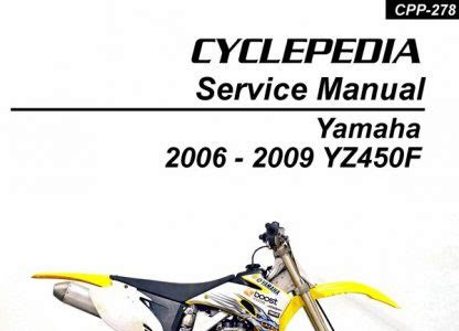 Free Read 2004 yamaha yz450f s service repair manual download Free eBooks PDF