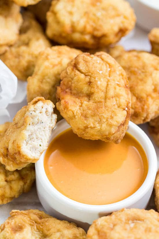 McDonald's Style Buffalo Chicken Nuggets - No Spoon Necessary