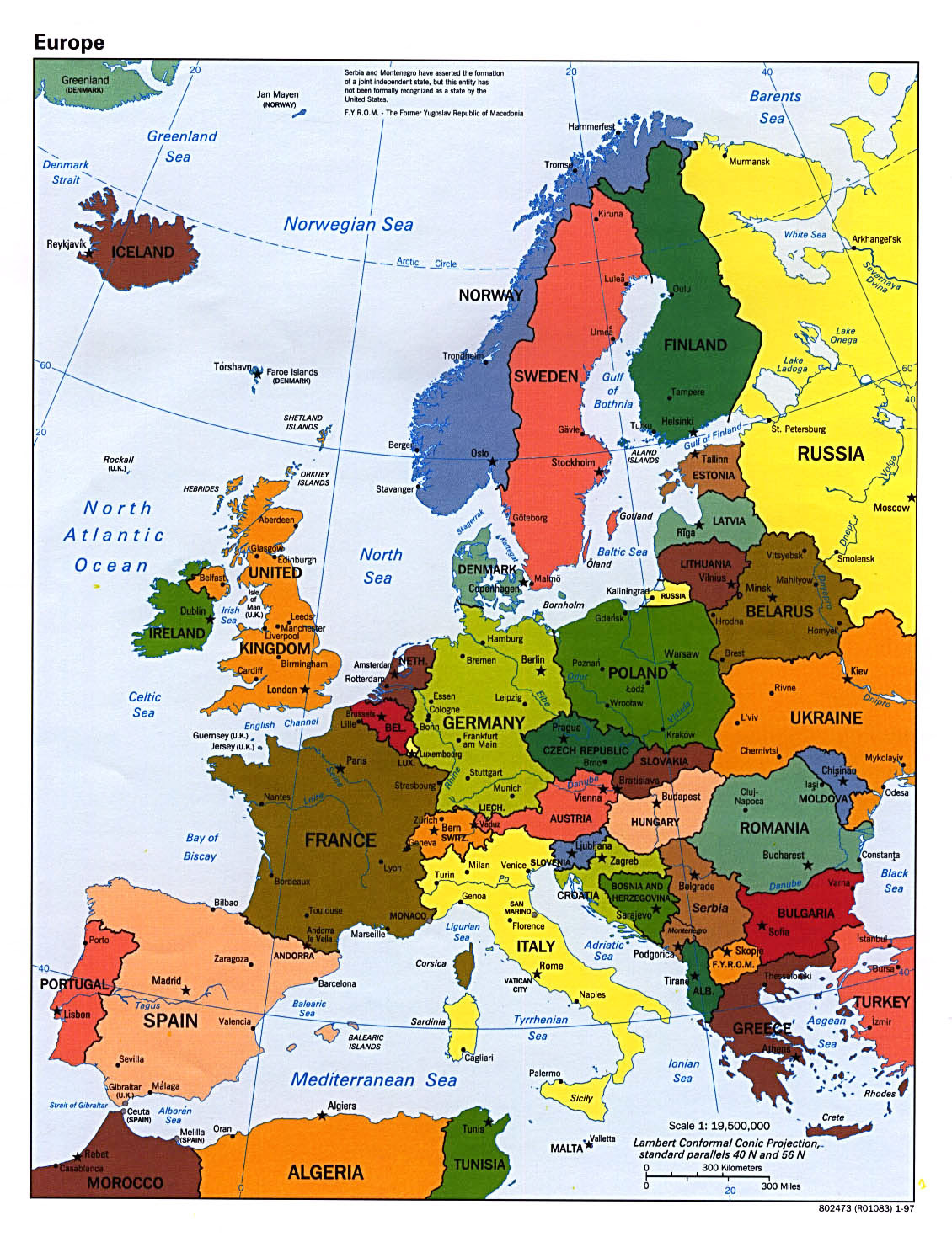 Piantina Nord Europa