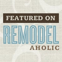I was featured on Remodelaholic