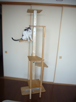 自作キャットタワー 手作り キャットタワー