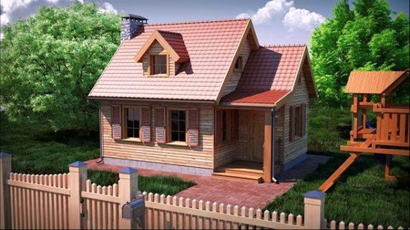 10+ Desain Rumah Kayu Minimalis, Trend Terbaru!