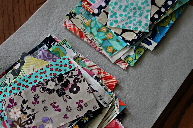 Fabric Scraps & Felt!