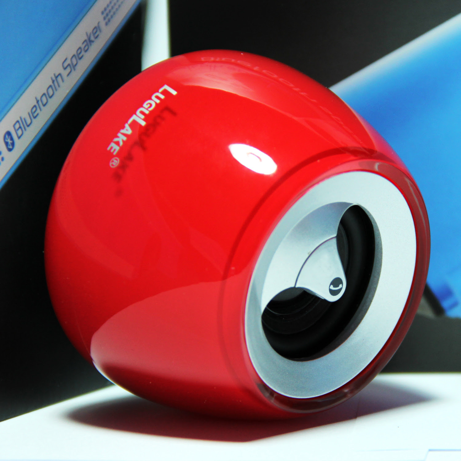 LuguLake Crystal Shaped Bluetooth Speaker Portable Mini