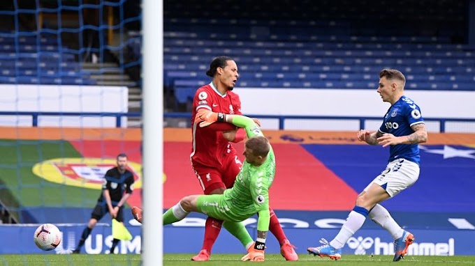 Jordan Pickford's avoids disciplinary action for Virgil van Dijk challenge