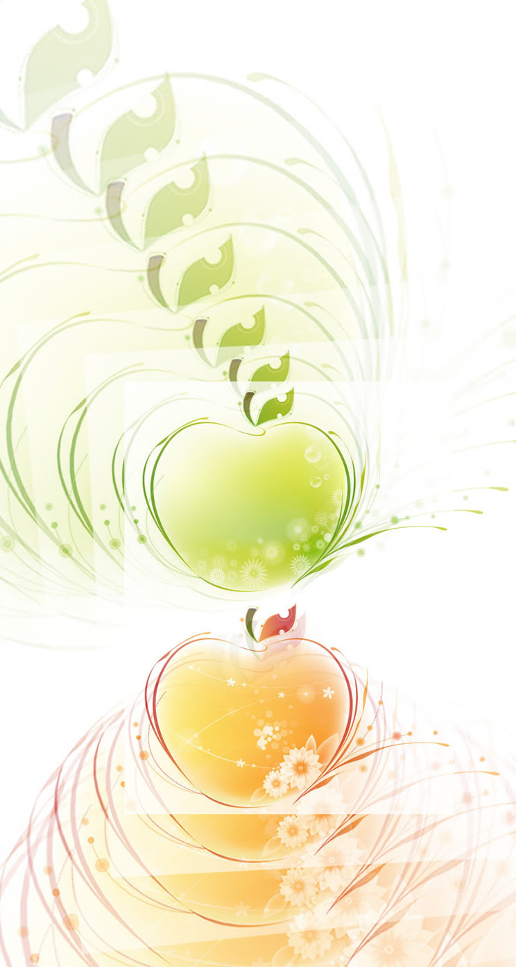 Iphone5 壁紙館 アート作品 リンゴ 1 Free Iphone Wallpaper Gallery Arttistic Designs
