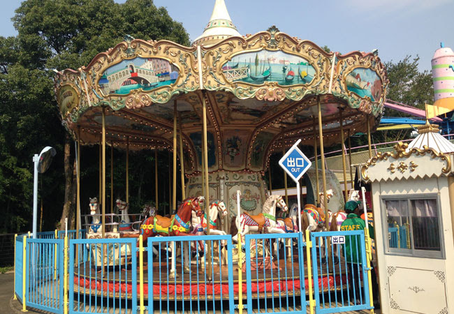 福岡市 乗り物系レトロゲームが充実している福岡市動物園の遊園地 Y氏は暇人