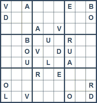 Mystery Godoku Puzzle for December 07, 2009