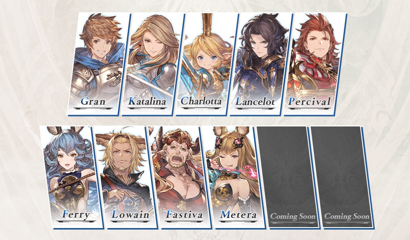 格ゲー グラブルvs キャラクターの人選が意味不明すぎる げぇ速