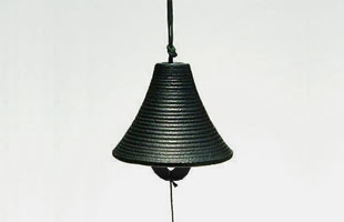 風鈴 南部鉄器 笠 小笠原陸兆 短冊 白紙 おしゃれ 風鈴 南部鉄器は小笠原陸兆 Designshop