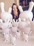 MP Gautheron x Kidrobot - 38 custom Dunny's are in the works... WOW!