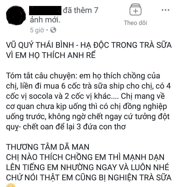 Vụ đầu độc vợ anh rể bằng trà sữa: Lộ kế hoạch gây án kinh hoàng của cô em họ - Ảnh 2.