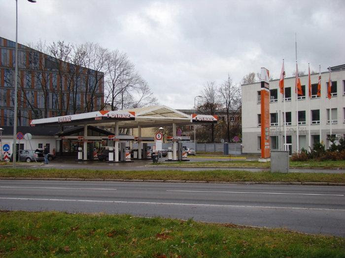 Gas Station Circle K Riga Kalnciema Street