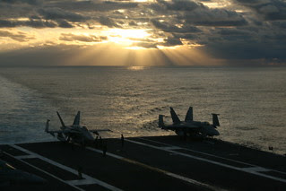 Visit to the USS George H.W Bush - Nimitz Class Super carrier in the Atlantic Ocean #dvembark November 2013
