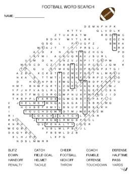 In this article, we will explore the top 5 websites where you can download and print free word search puzzles. football word search by niemiller nature teachers pay teachers