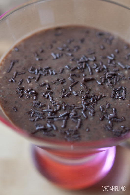 Chocolate Chia Pudding | Vegan Fling