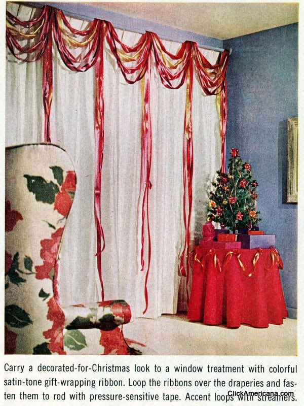 Ribbony Christmas crafts for your home (1963) - Click 