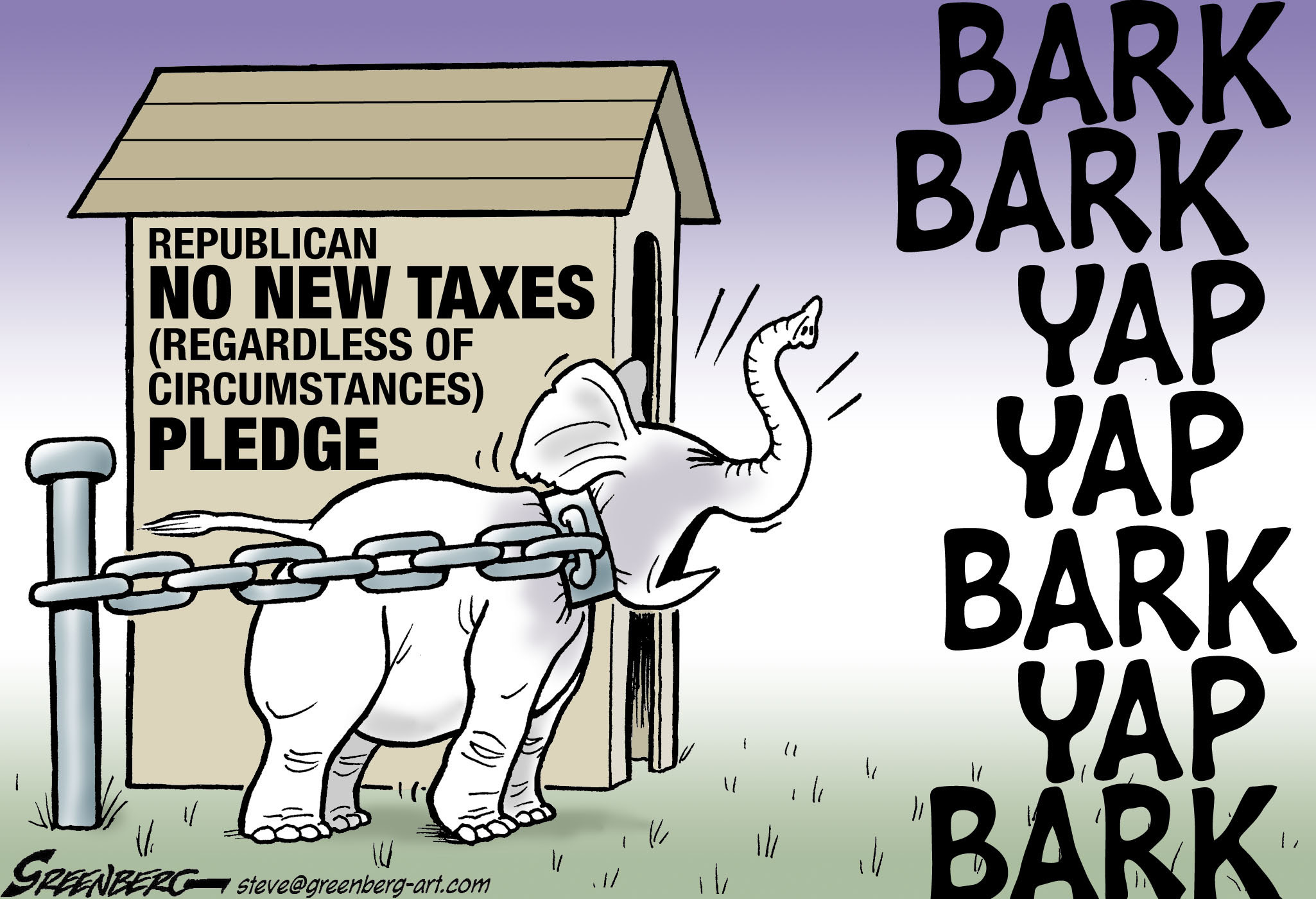 Cartoon by Steve Greenberg