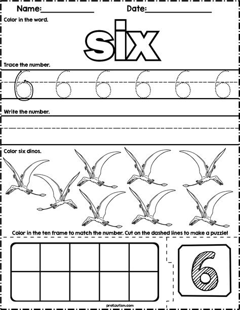  dinosaur count write math worksheets math worksheets writing