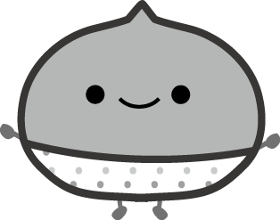 秋 栗のイラスト 無料イラスト