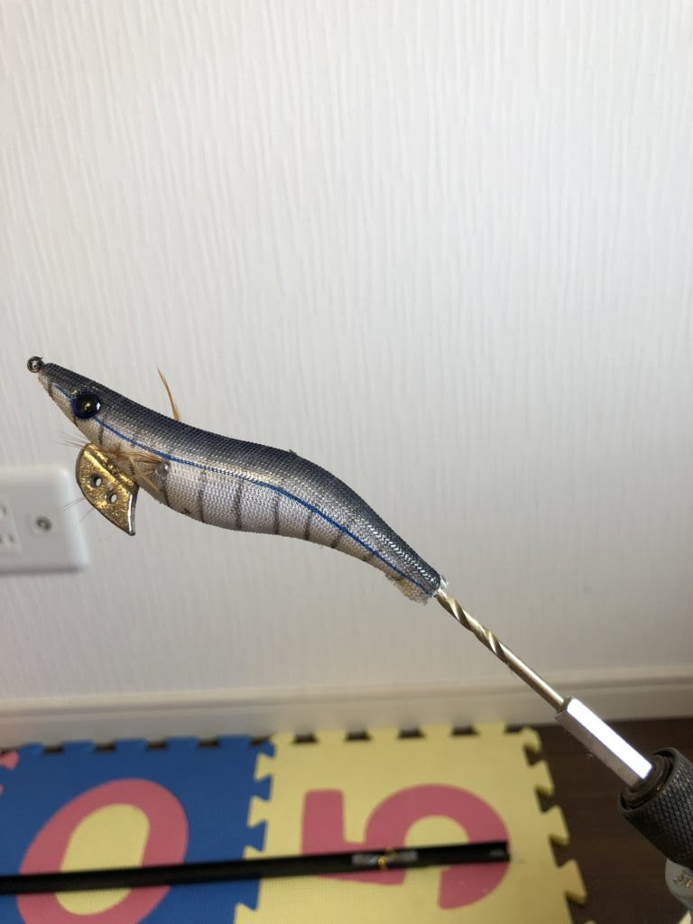 １００均のエギでタコエギの作り方 タコエギ自作 コッシのブログ Diy