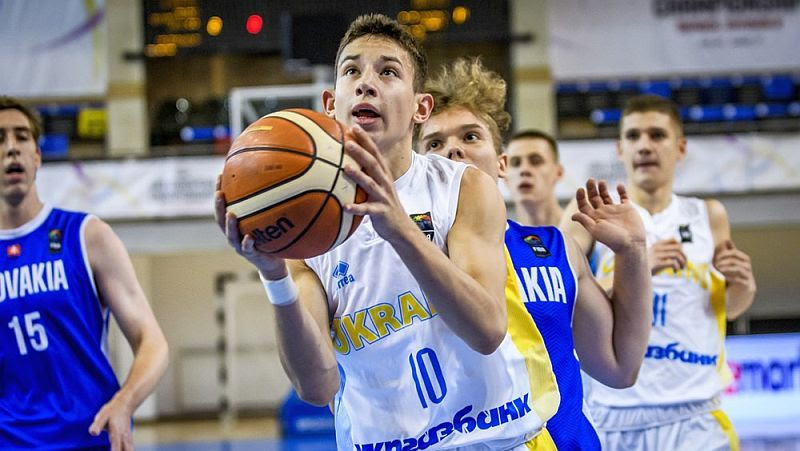 Zbirna Ukrayini U 18 Zigraye Za 9 16 Miscya Chempionatu Yevropi Federaciya Basketbolu Ukrayini